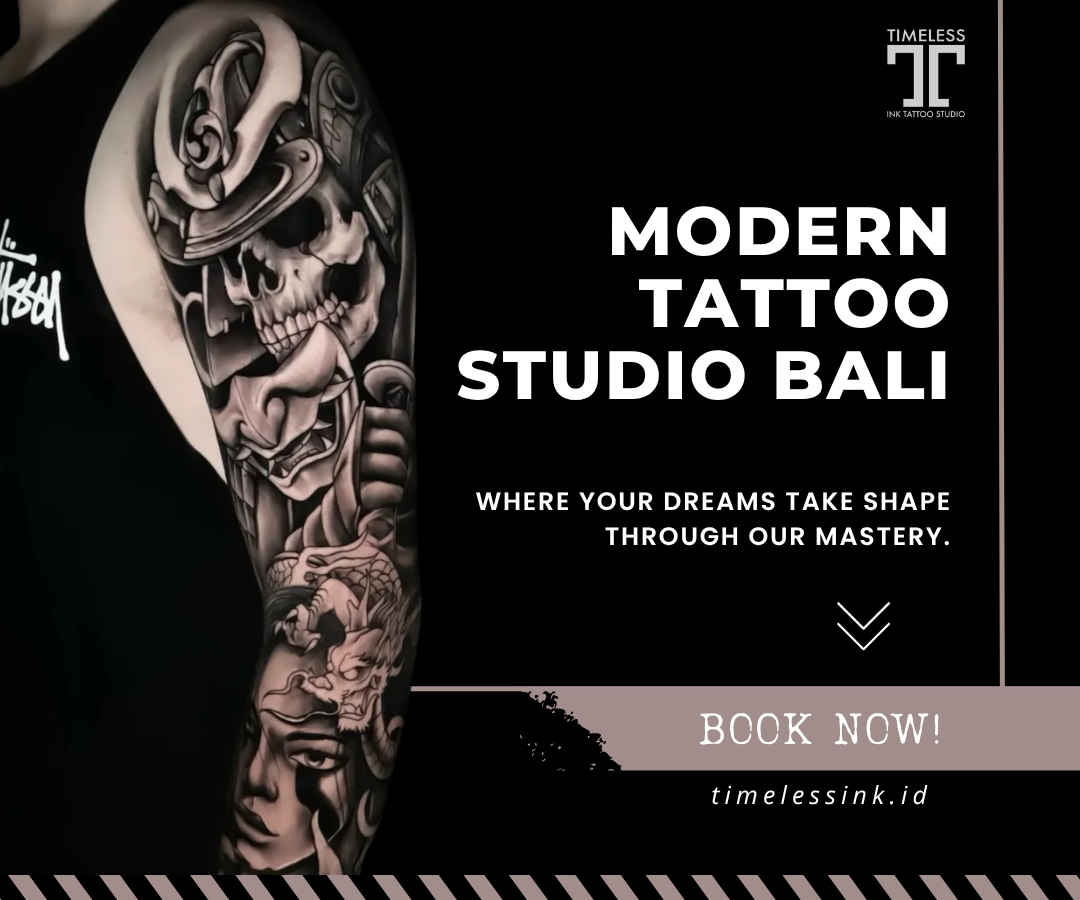 Modern Tattoo Studio Bali with Premium Quality Results