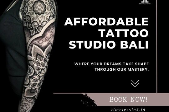 Affordable Tattoo Studio Bali with Top-Notch Quality
